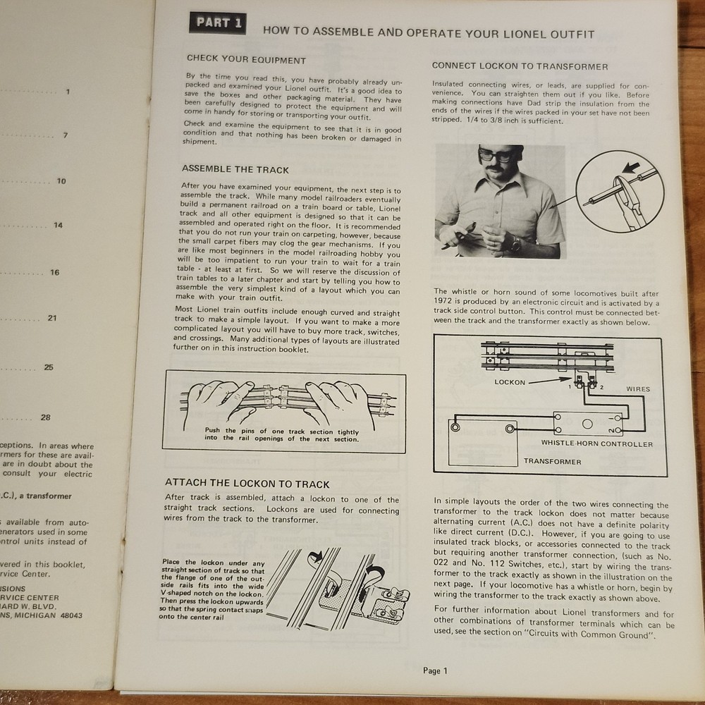 LIONEL Catalogs, Track Layout & HO Building Cut and Assemble Book