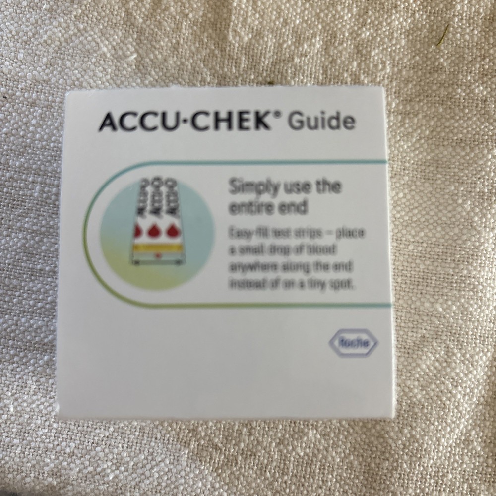 50 Accu-Chek Guide Test Strips Exp 5/12/27