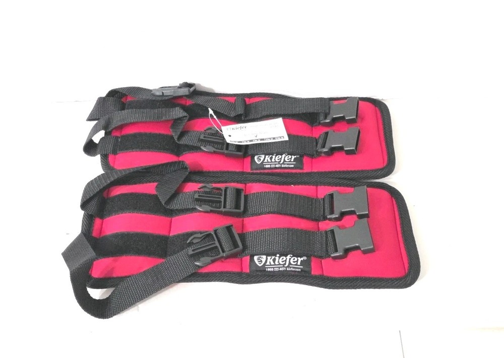 Kiefer Ankle Pair 1 Pair - 2.5 Lbs Each 5 Lbs Total - Red