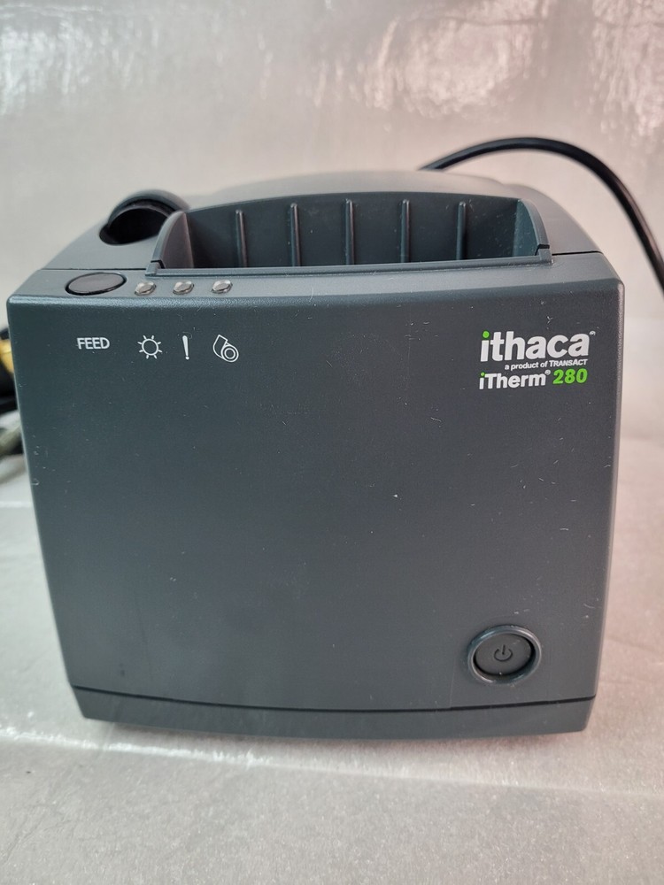 TransACT Ithaca 280S-9-DG Serial Receipt Printer 280-SL Tested Working