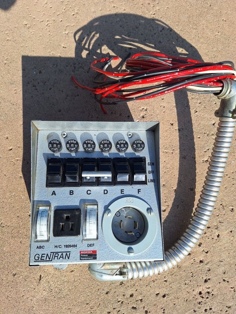 generator transfer switch