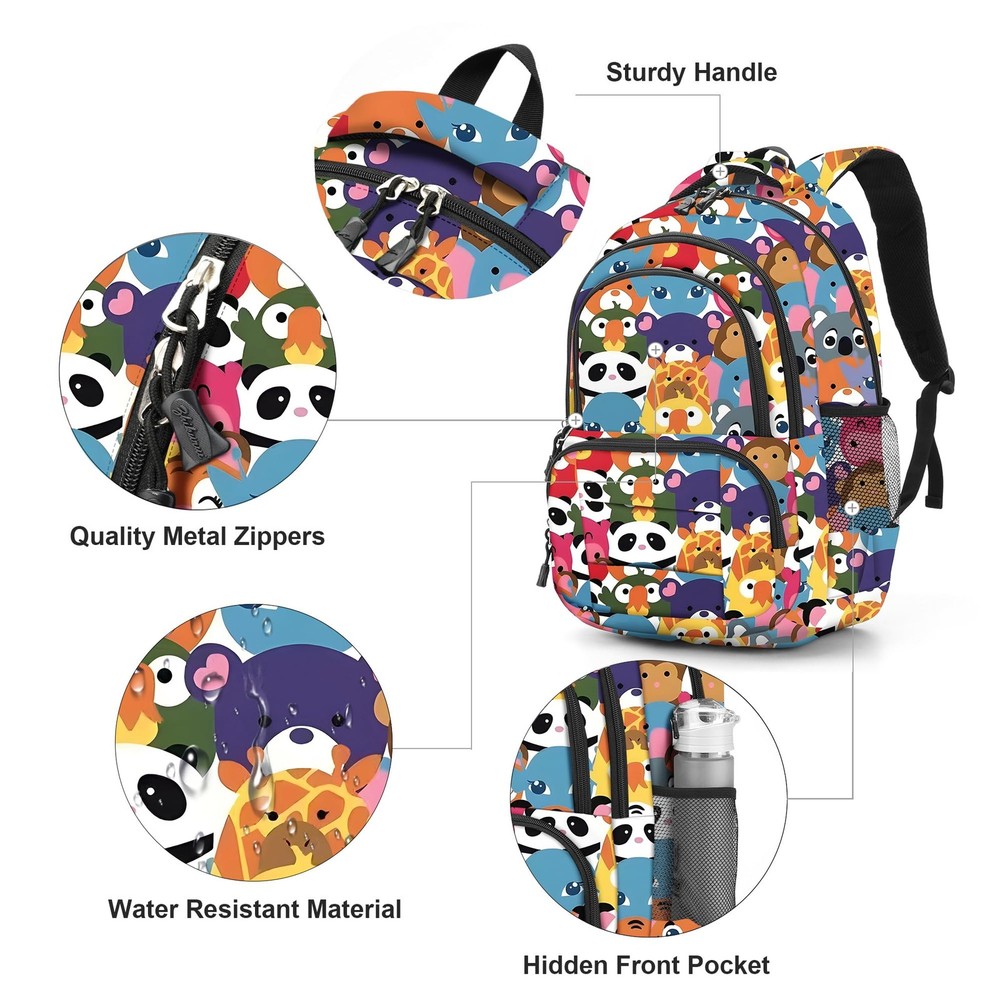 Lightweight Elementary Durable Backpack Student Kids Waterproof Backpack