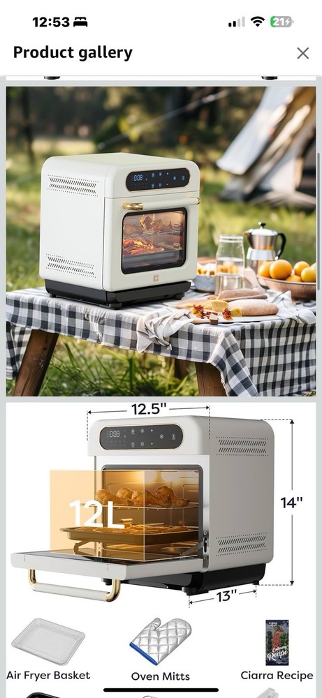 Ciarra nosh oven