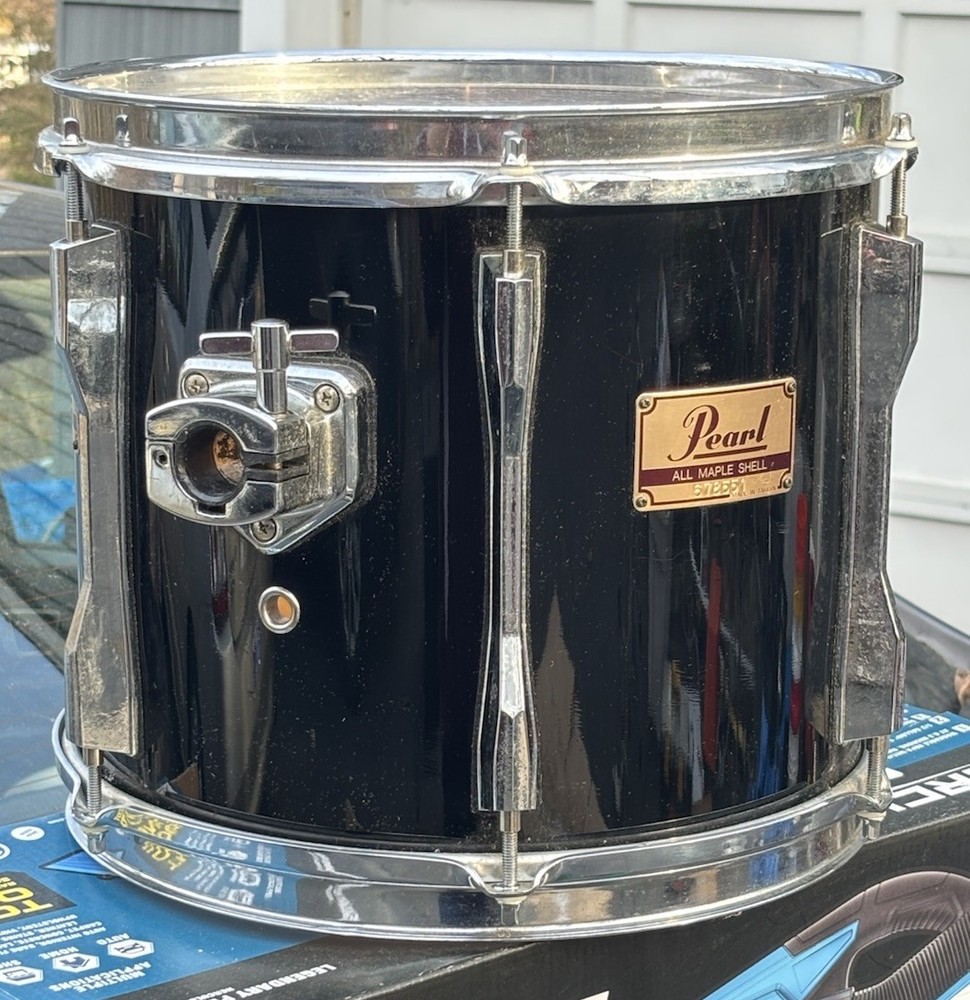 Pearl Maple Pre MLX 12” Rack Tom - Black