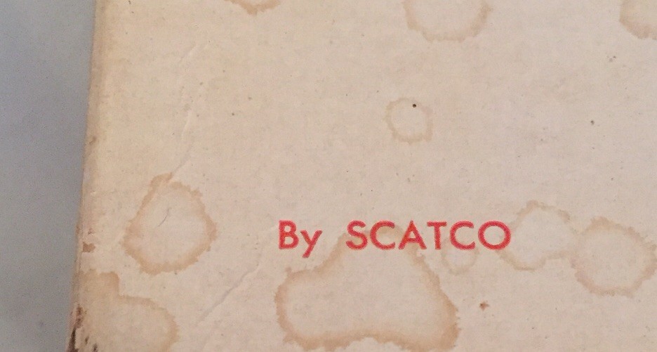 VINTAGE MAGNETIC JACKSTRAWS...SCATCO CO..