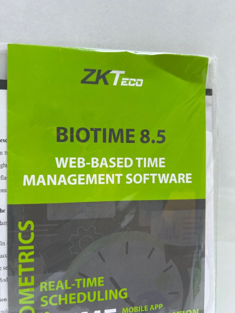 ZKTeco BIOTIME 8.5 WEB-Based Time Managment Software