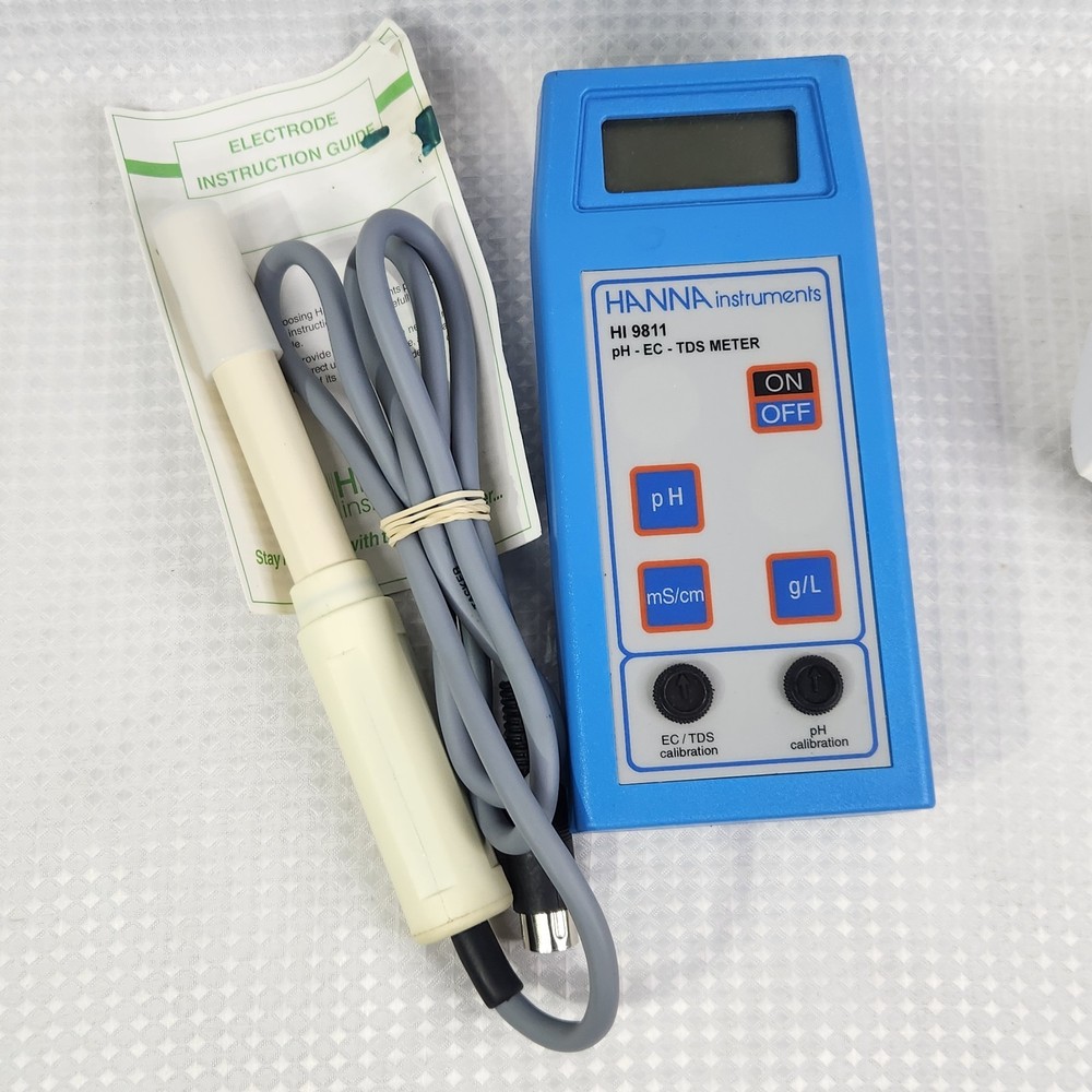 HANNA Instruments HI 9811 pH TDS Meter