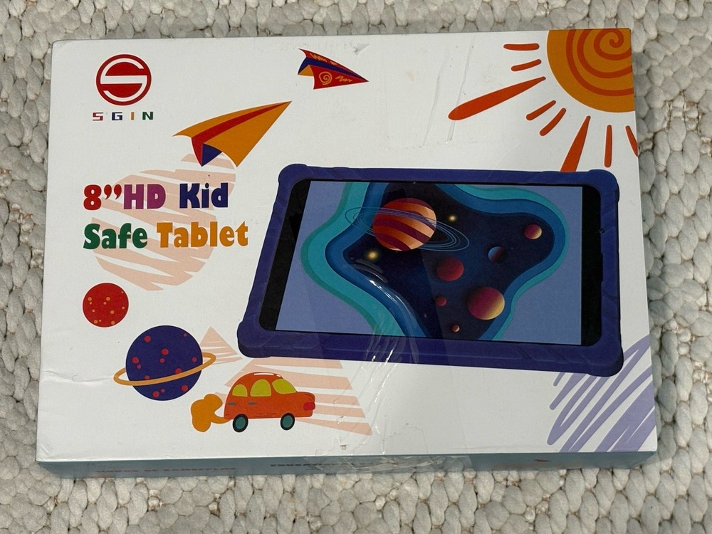 SGIN 8” HD Kid Safe Tablet