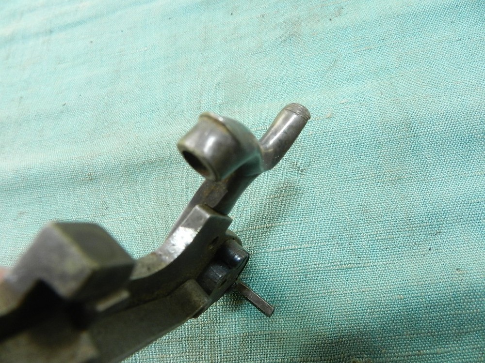 Very strong color case hardened percussion lock with hammer