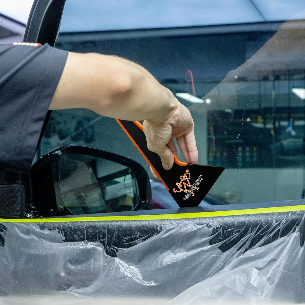 Window Tint Squeegee, 2 Pack Long Handle Window Tint Tools, Squeegee for Car Win