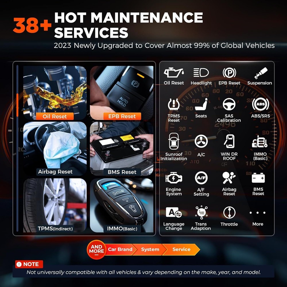 2024 OTOFIX D1 Lite Bidirectional Full System Car Diagnostic Scanner KEY Coding