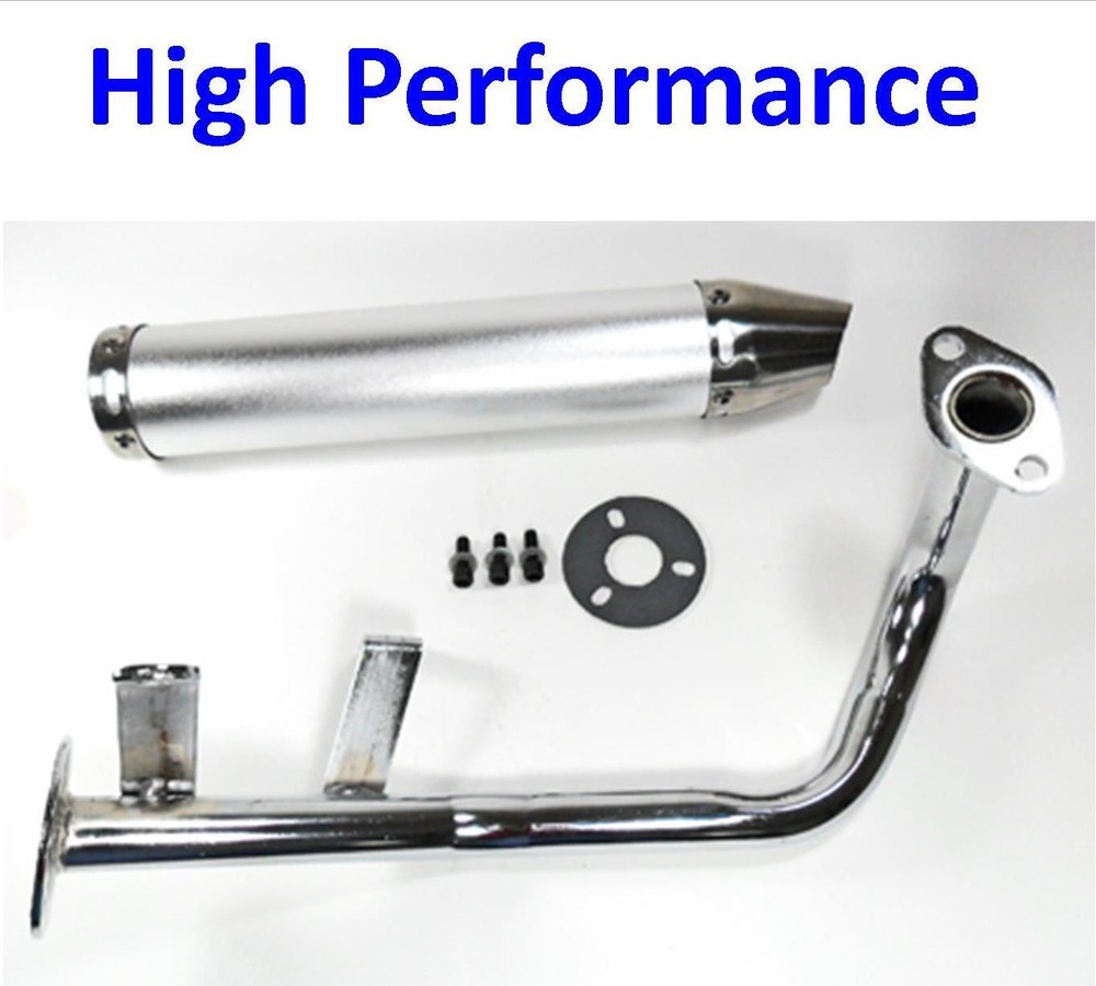 Jonway-Gator  JOC 50cc,S1 50cc, GY6-50 High Performance Exhaust