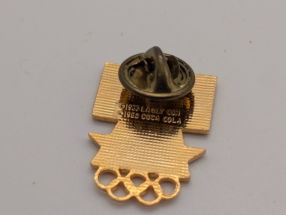 Coca Cola Olympics Lapel Pin Souvenir