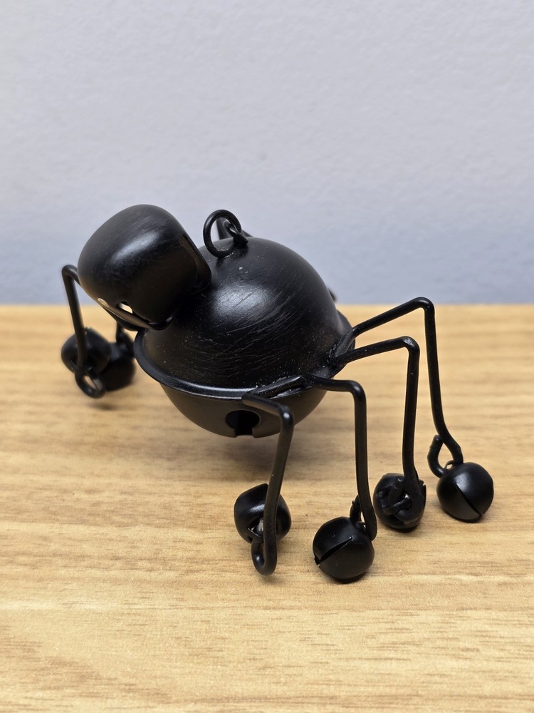 Halloween Wind Chimes Hanging Spider Metal Ornament