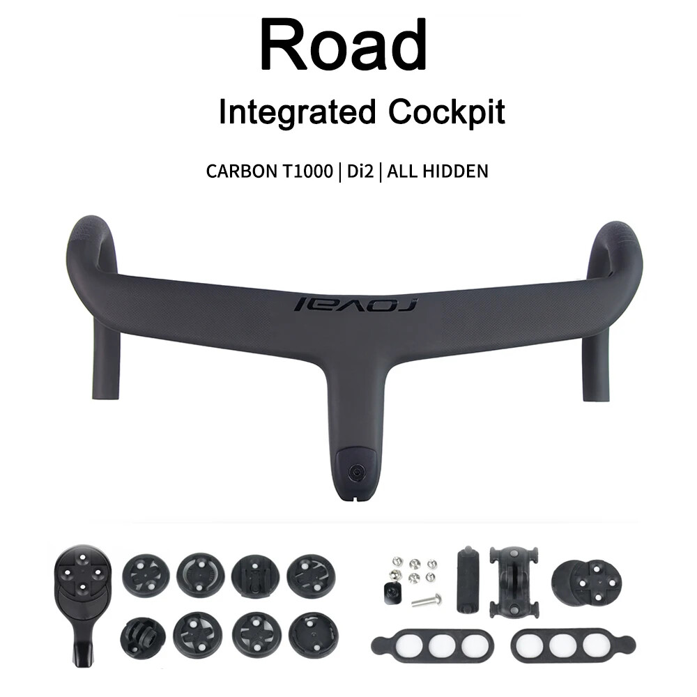 Carbon Internal Cable Routing Integrated Road Cockpit Di2 Handlebar Accessories