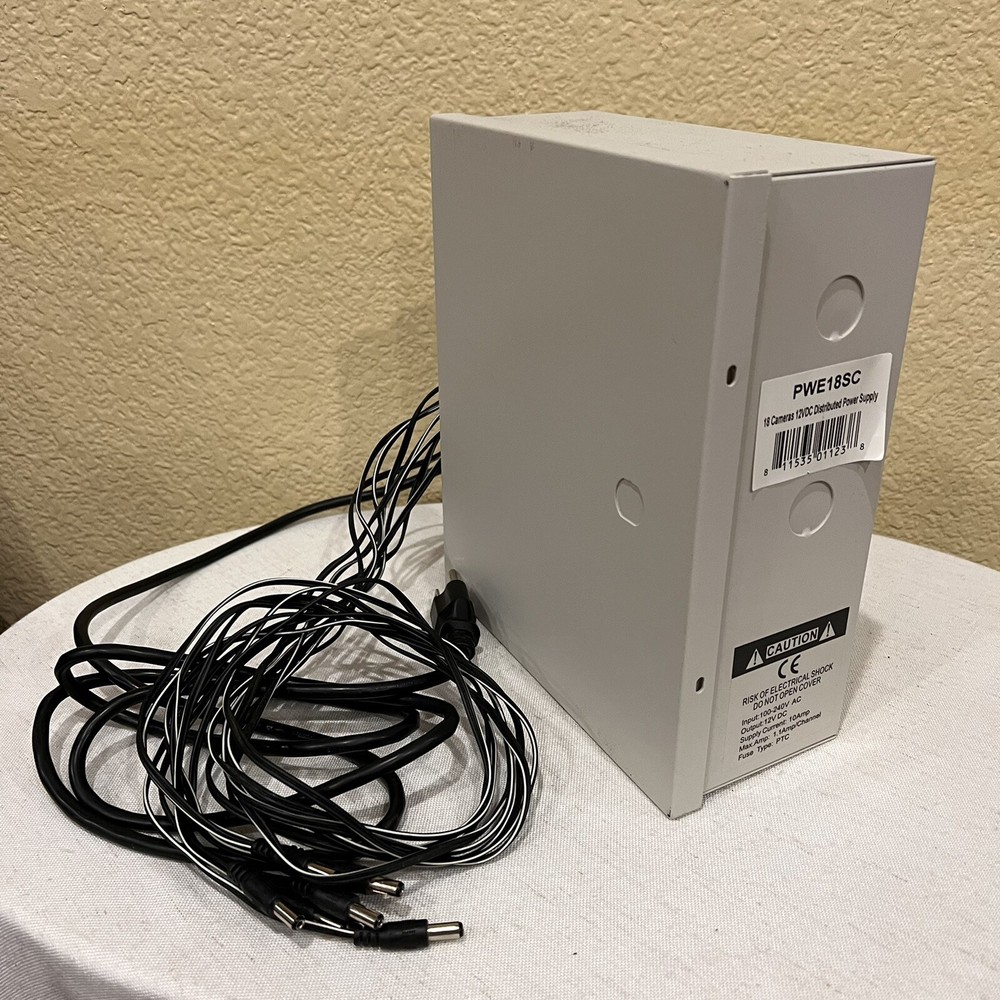 18 Camera 12Volt power supply