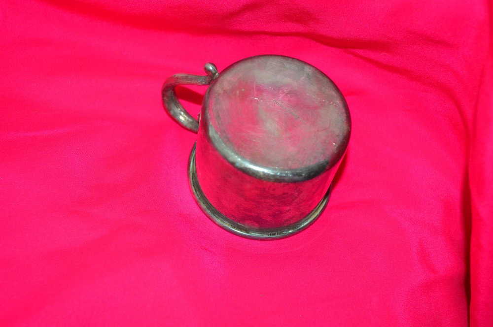 Vintage King Edward Baby Cup Silver Plate