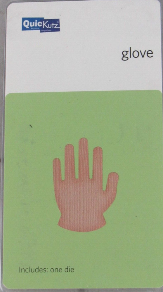 QuicKutz Glove 2x2, 1 Cutting Die Set RS-0681