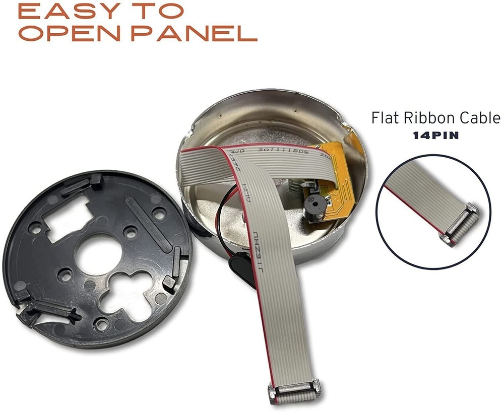 Electronic Safe Lock Replacement Keypad with Solenoid Lock & 2 Override Keys US