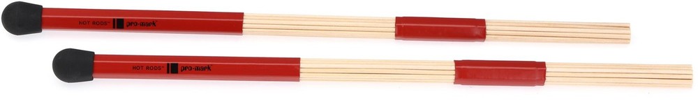Promark Hot Rods Bundled-dowel Drumsticks (3-pack) Bundle