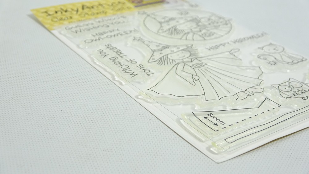 2012 Inky Antics Halloween Witch Clear Mount Rubber Stamp Set 11116MC