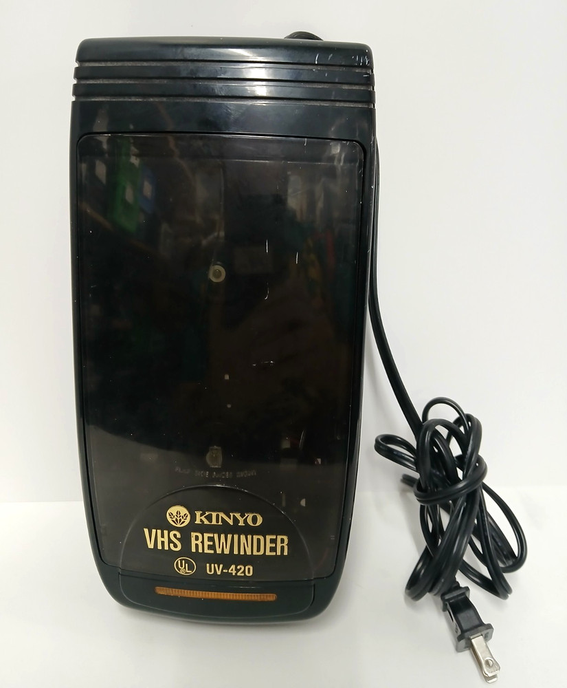 Kinyo VHS Rewinder UV-420 Tested and Works !