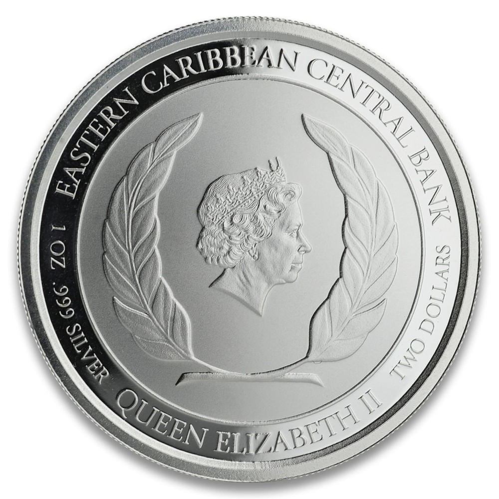 2020 Antigua & Barbuda Silver Rum Runner BU 1 oz