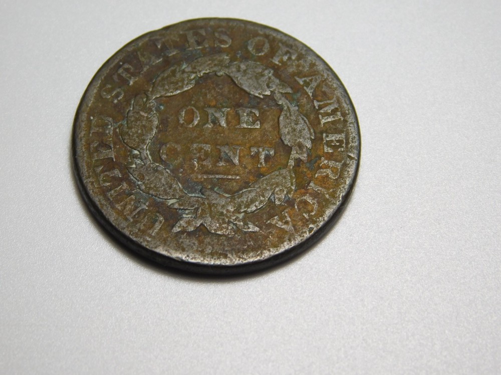 US COINS 1831 CORONET HEAD LARGE CENT