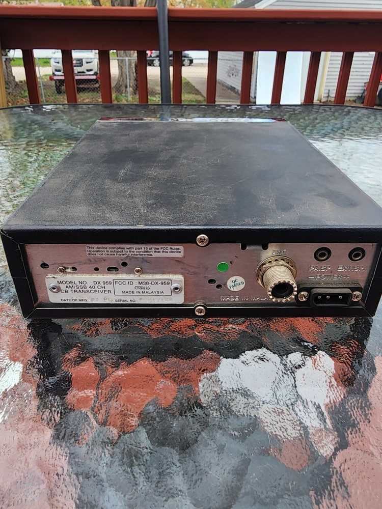 Galaxy DX959 40 Channel Mobile CB Radio