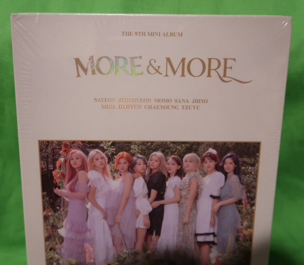TWICE - More & More - The 9th Mini Album B Version NEW SEALED with Inserts K-pop