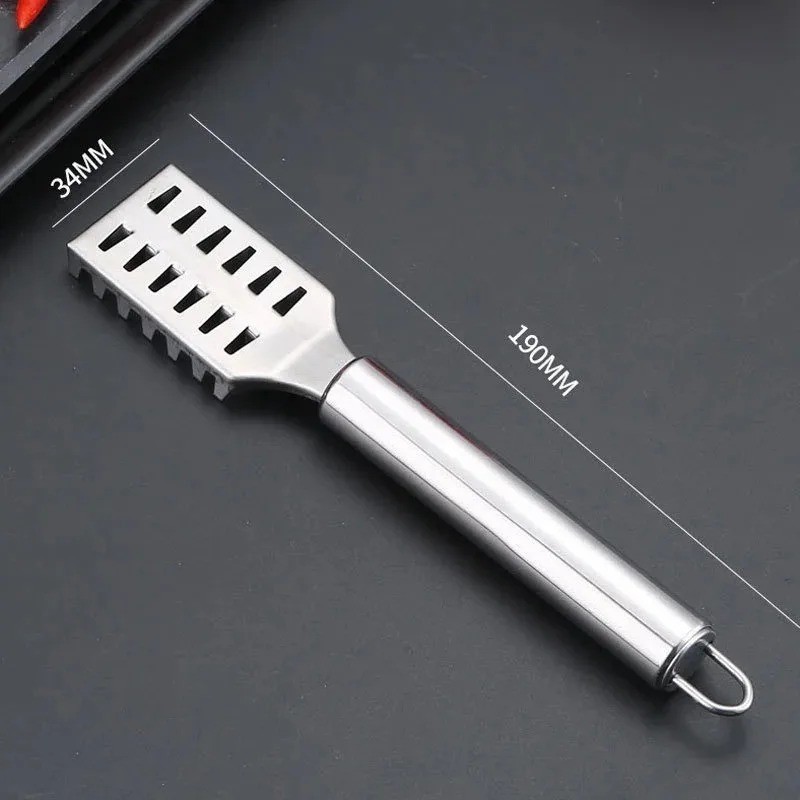 Kitchen Tool Stainless Steel Fish Scale Remover Scaler Descaler Scraper Peeler