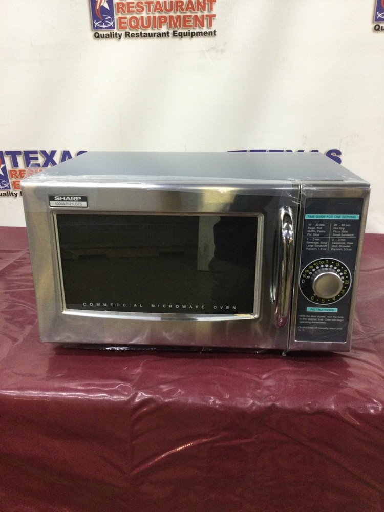 Sharp R-21LCFSA Commercial Microwave Oven Made in 2025