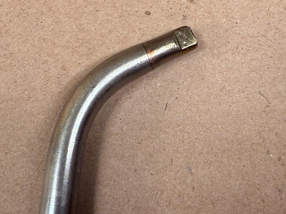 Modified? Prest-O-Lite POL 6105 stem Acetylene Torch Tip -Brass Oval Tip