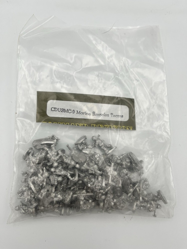 Old Glory Command Decision 15mm CDUSMC 9 Marine Bazooka Teams American Forces
