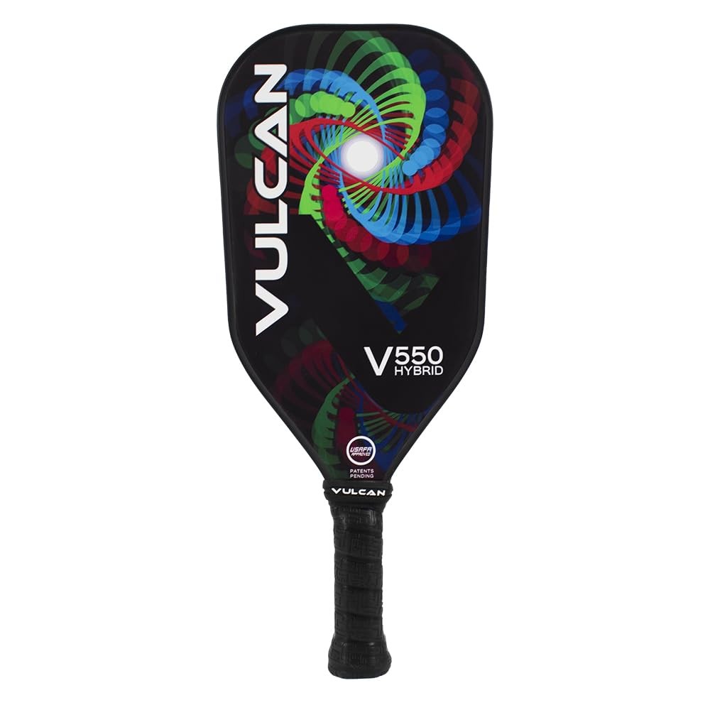 | V550 Pickleball Paddle | Hybrid Performance | Polypropylene Core - Carbon F...