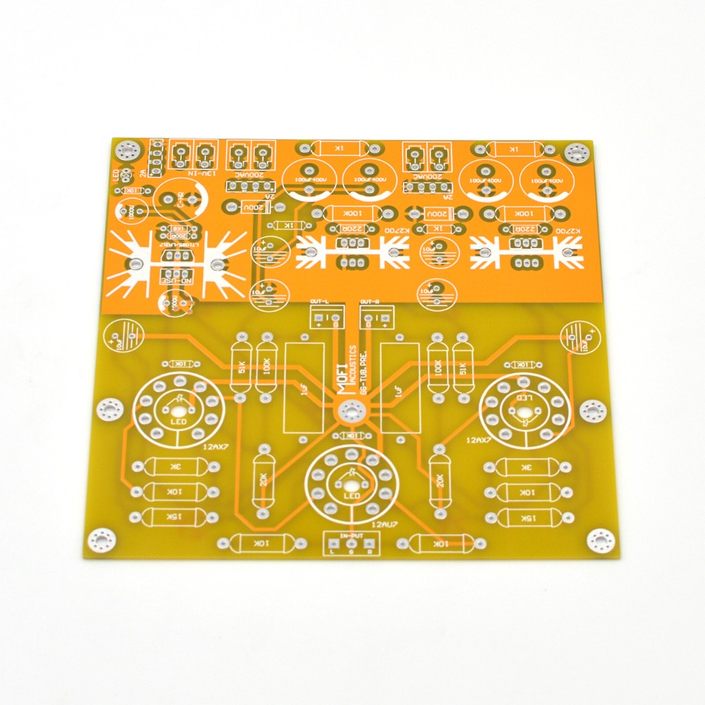 1pc Ground Grid-Tube Pre-Amplifie PCB Board