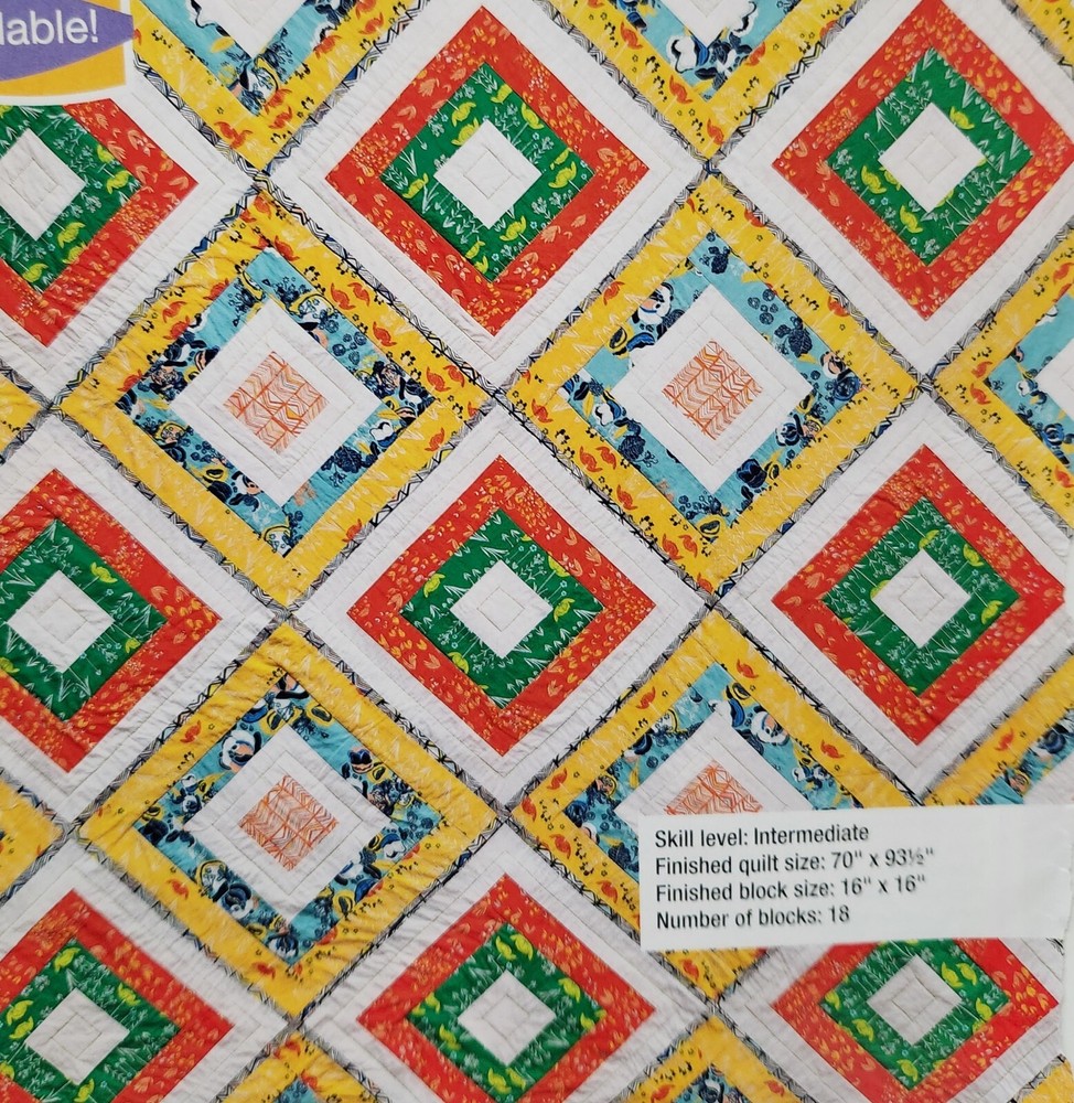 "Meadow Quilt" Quilt Pattern from 2014 Magazine Intermediate