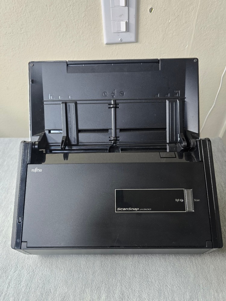 Fujitsu ScanSnap ix500 Wireless Document & Image Scanner with Power Supply