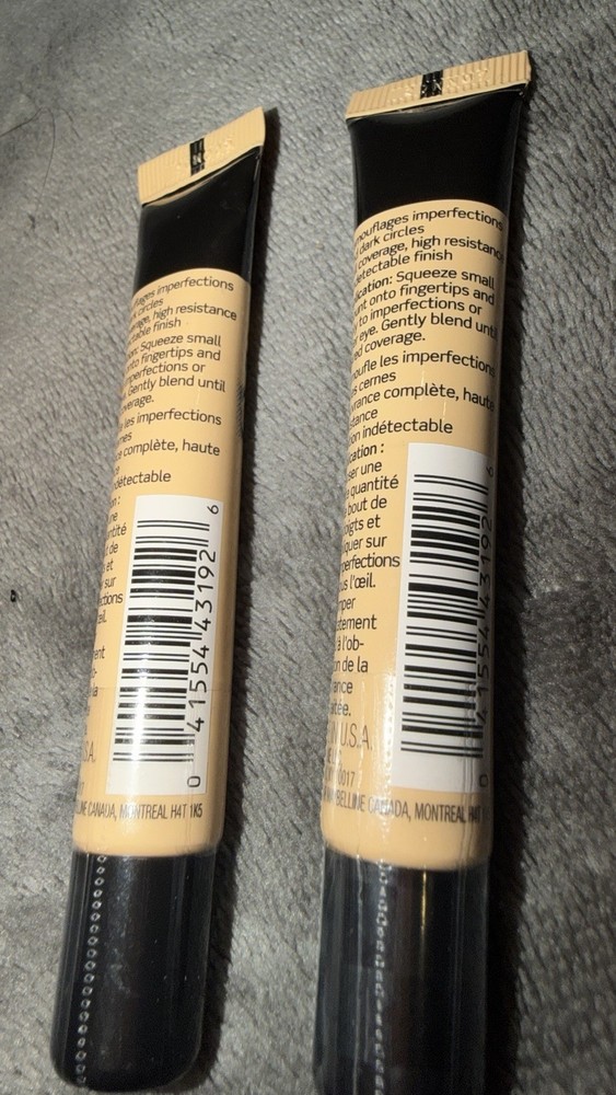 2 Maybelline Master Conceal Camouflaging Concealer #30 (Light/Medium) Rare