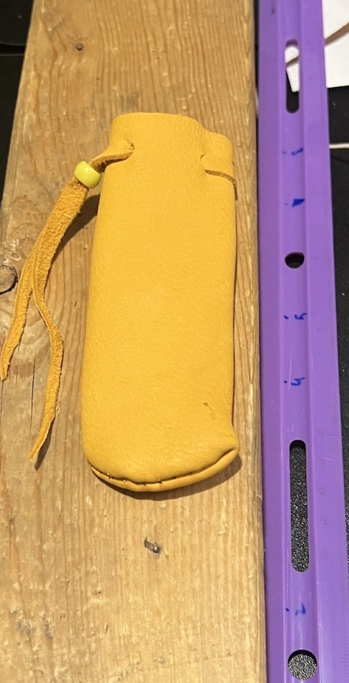 Deerhide Knife Pouch 4.5”x1.5”