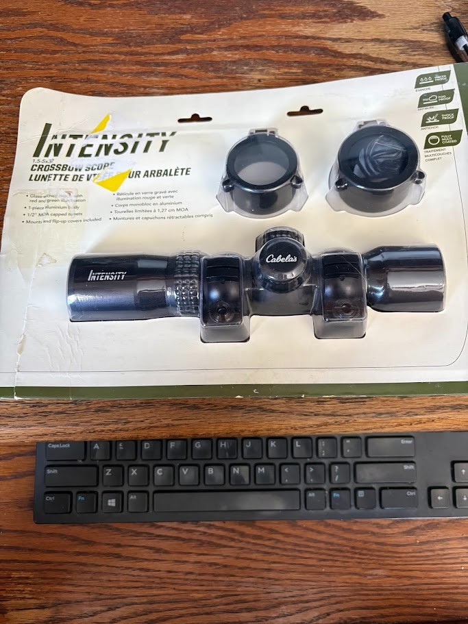 NEW CABELA'S INTENSITY CROSSBOW SCOPE