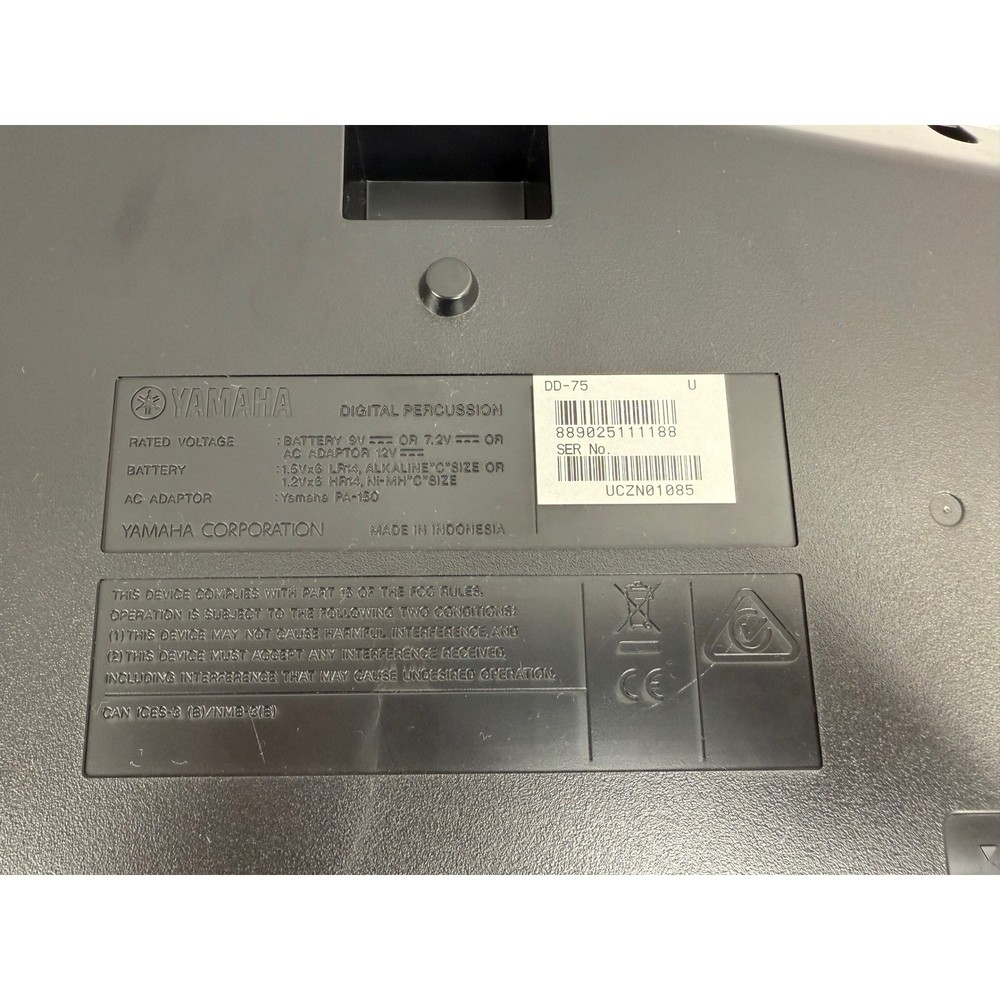 Yamaha DD75 Digital Percussion Drum Set with Sticks