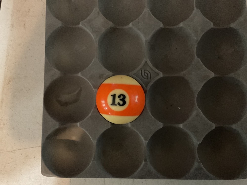 Aramith Pool Ball #13 Used