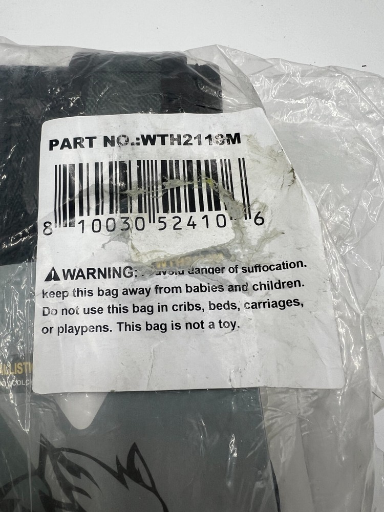 Wolf WTH2110M Ballistic Padded Tool Work Belt Medium Nylon Heavy Duty
