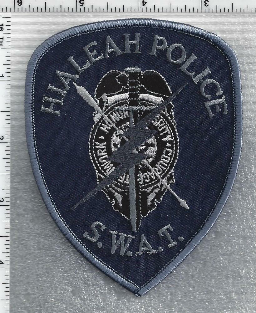 Hialeah Police SWAT (Florida) 1st Issue Shoulder Patch