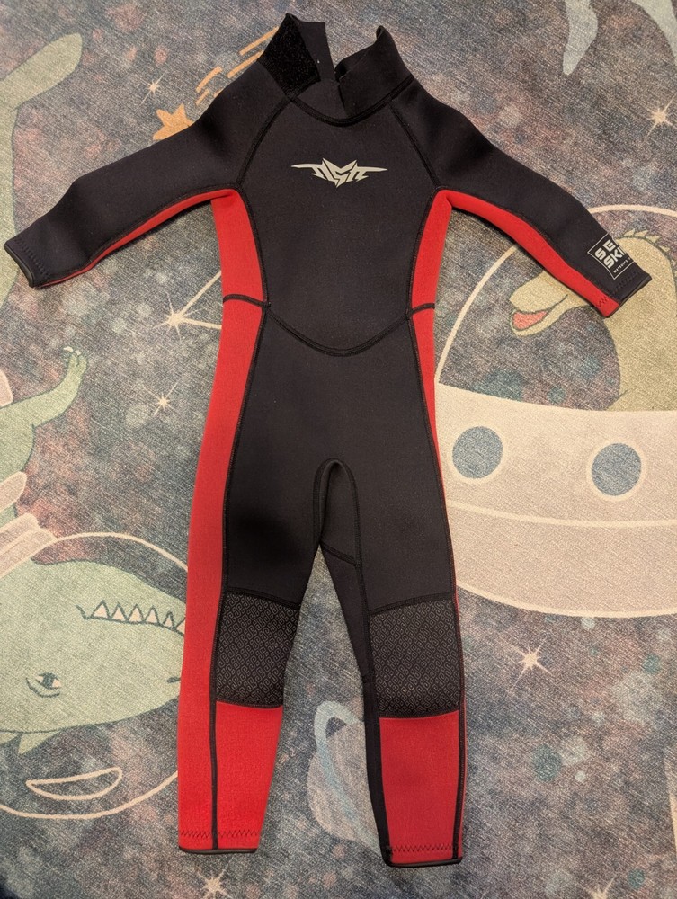 3/2 Toddler Full Wetsuit Size 2
