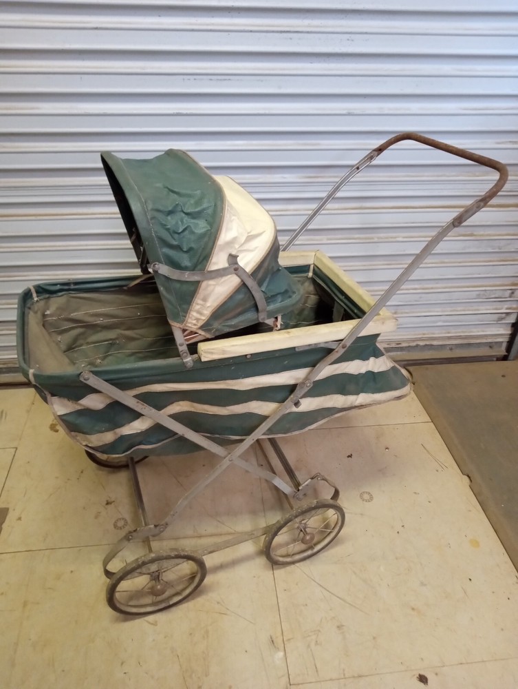 Vintage Rare Baby Stroller Convertible Collapsible