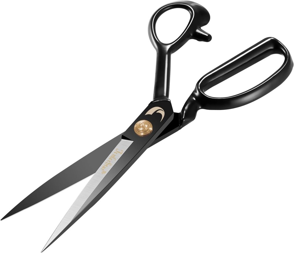 12" Fabric Scissors - Sharp Tailoring Shears for Sewing & Leather, Japan Design.