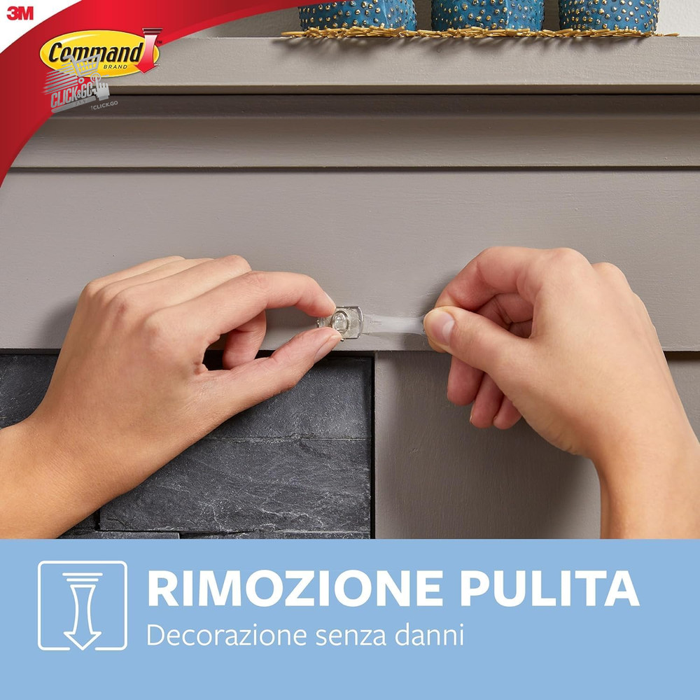 Mini Clear Sticker Hooks for Interior Decorations, 30 Hooks And 32 Strips -