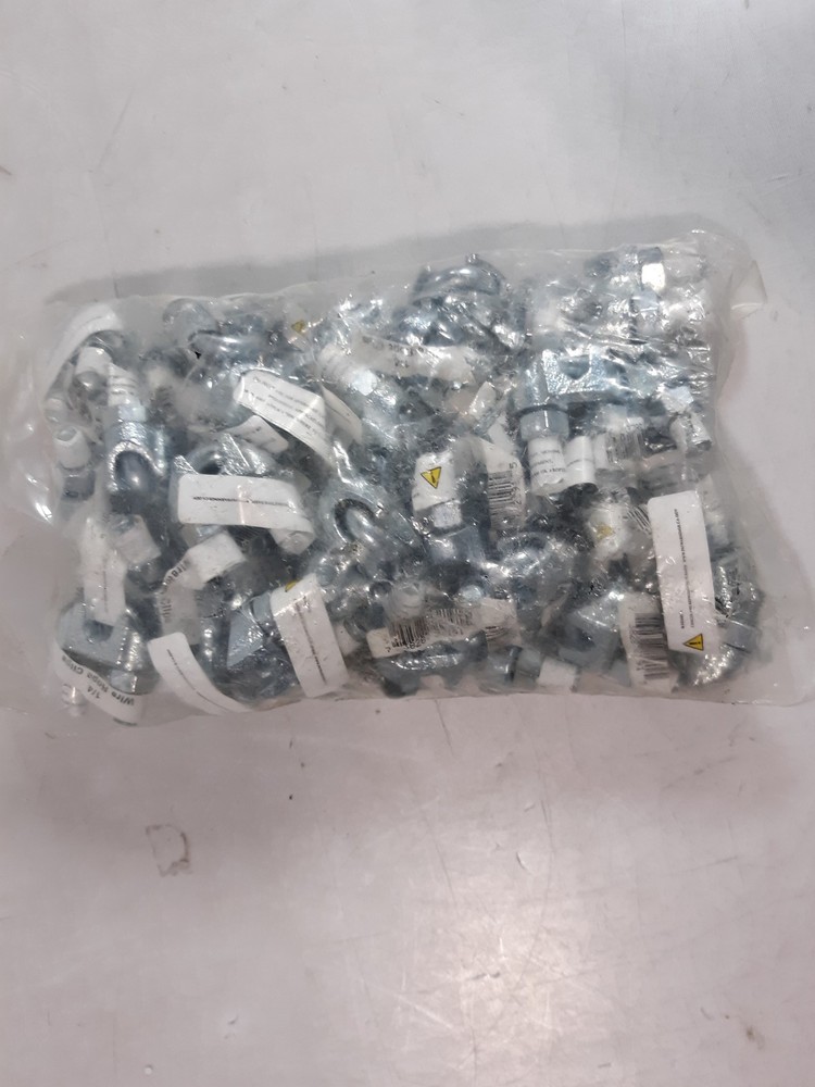 1/4" Wire Rope Clips (Bag) -